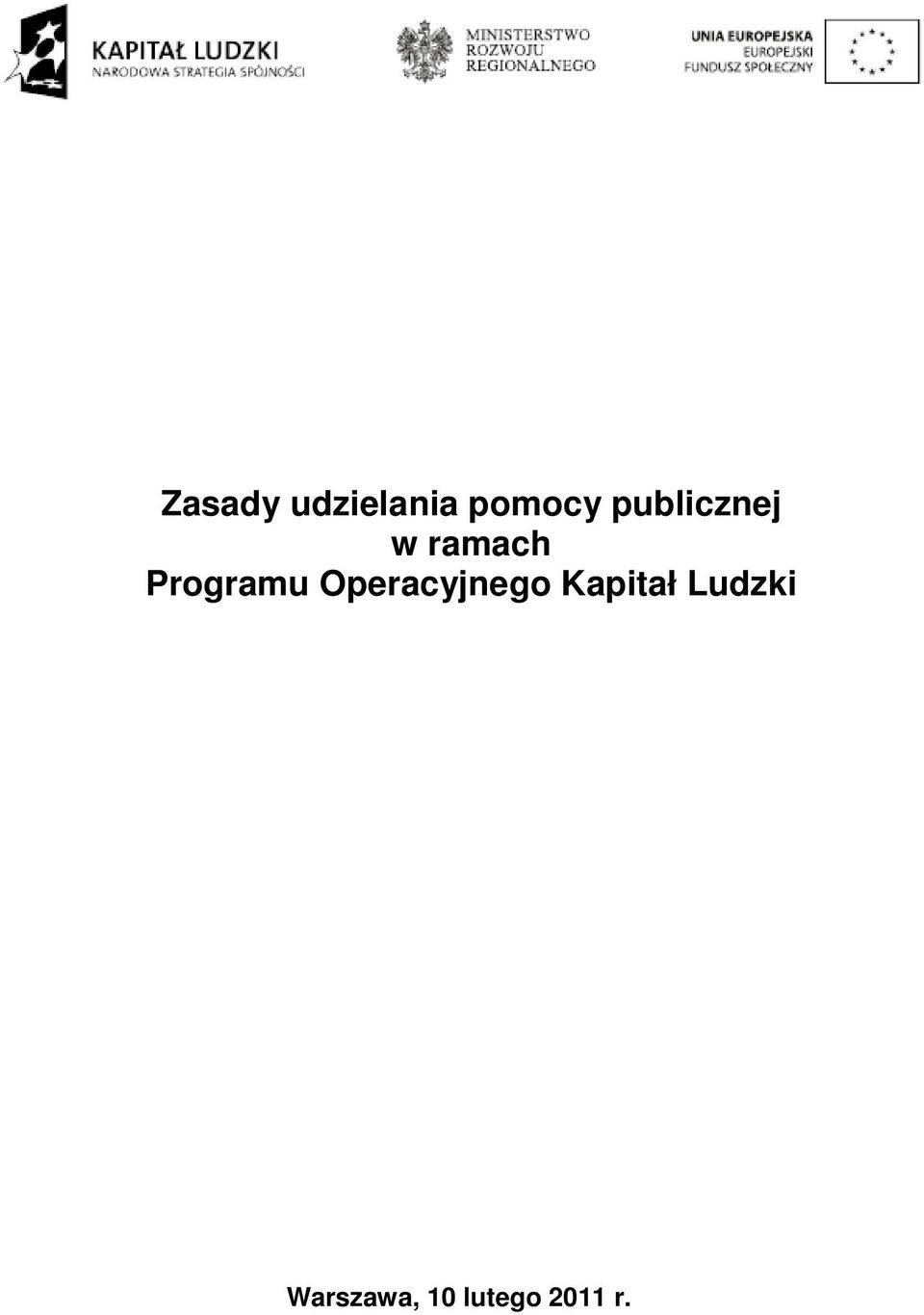 Programu Operacyjnego