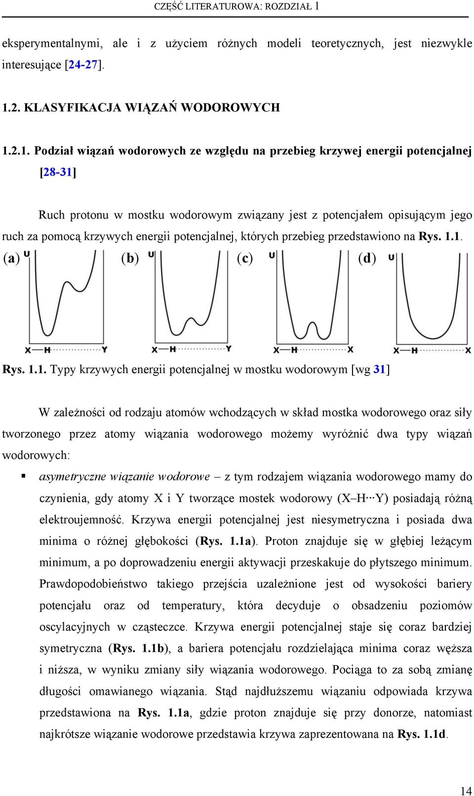 2. KLASYFIKACJA WIĄZAŃ WODOROWYCH 1.