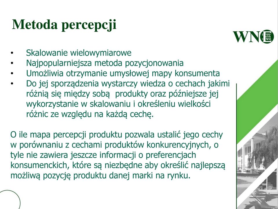 wielkości różnic ze względu na każdą cechę.