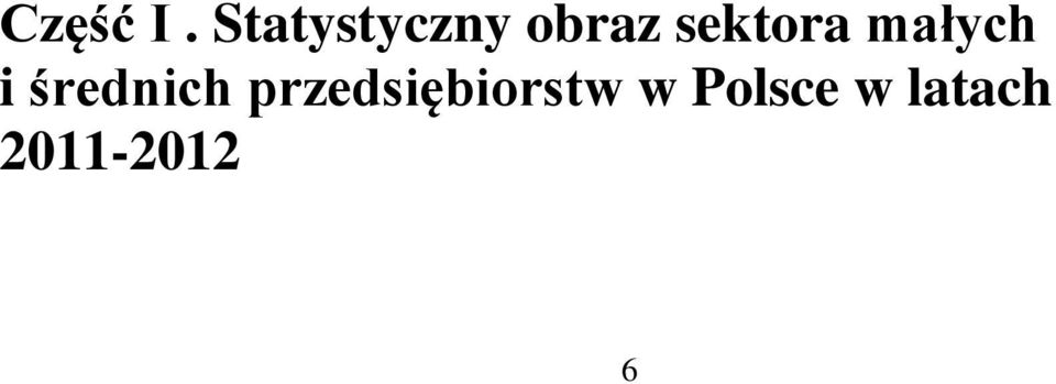 sektora małych i