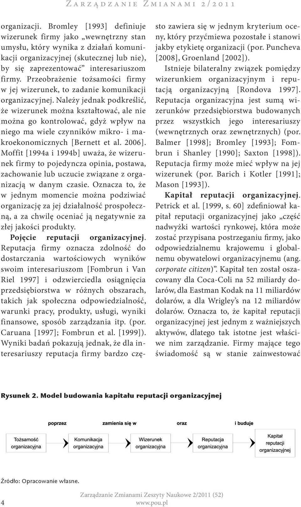 Przeobrażenie tożsamości firmy w jej wizerunek, to zadanie komunikacji organizacyjnej.