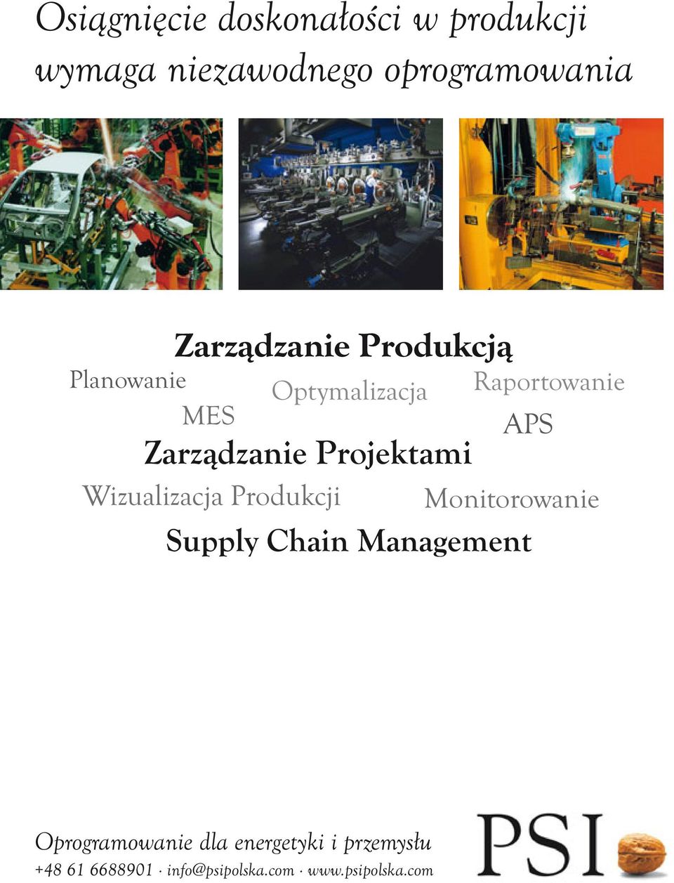 Zarządzanie Projektami Supply Chain Management Raportowanie APS Monitorowanie