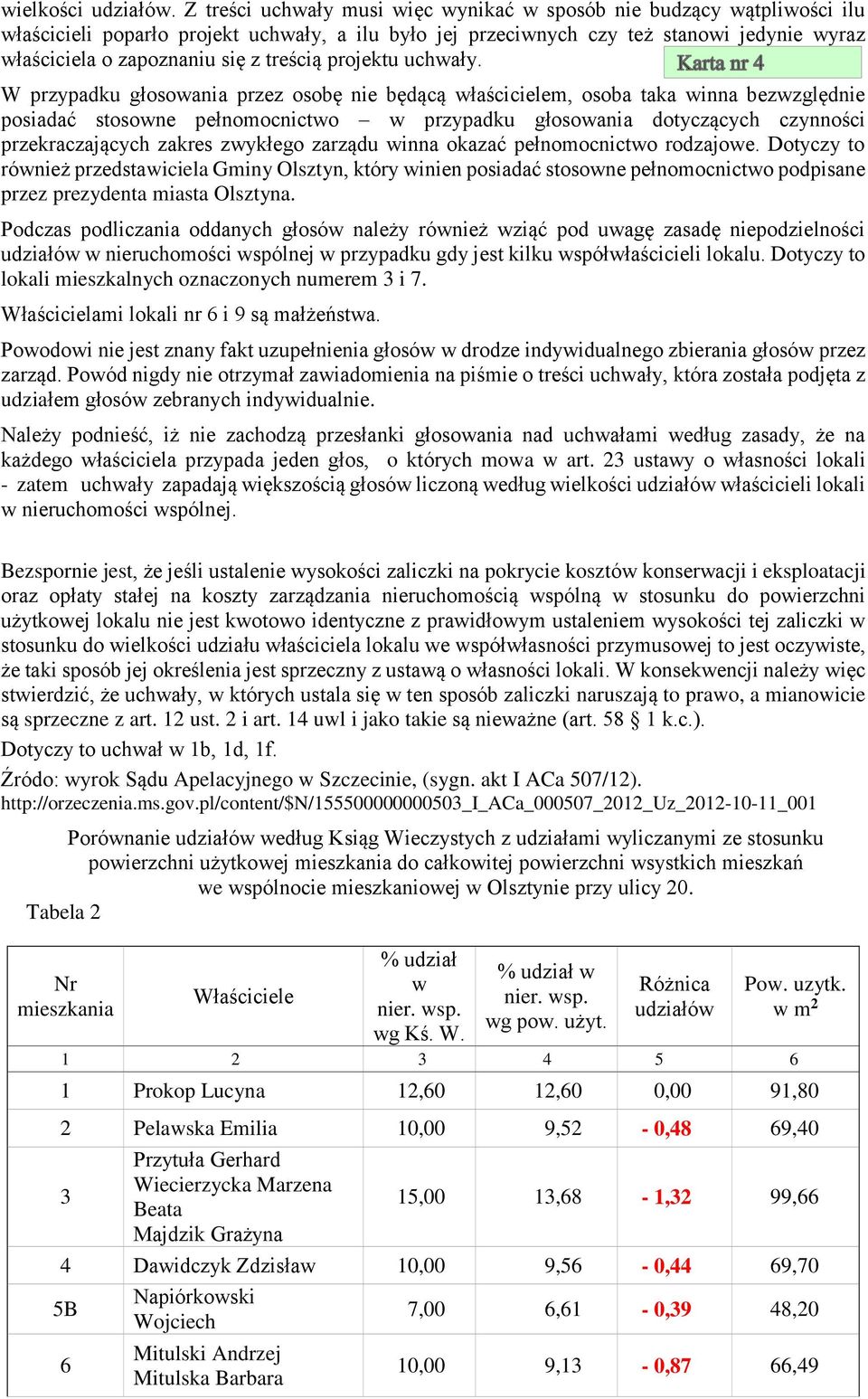 treścią projektu uchwały.