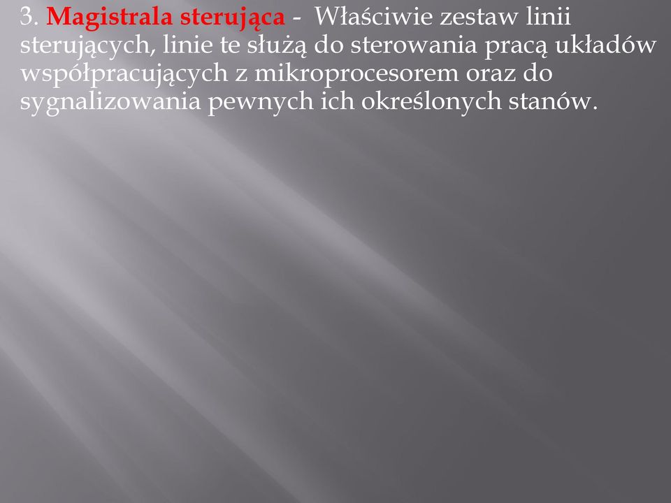 układów współpracujących z mikroprocesorem oraz