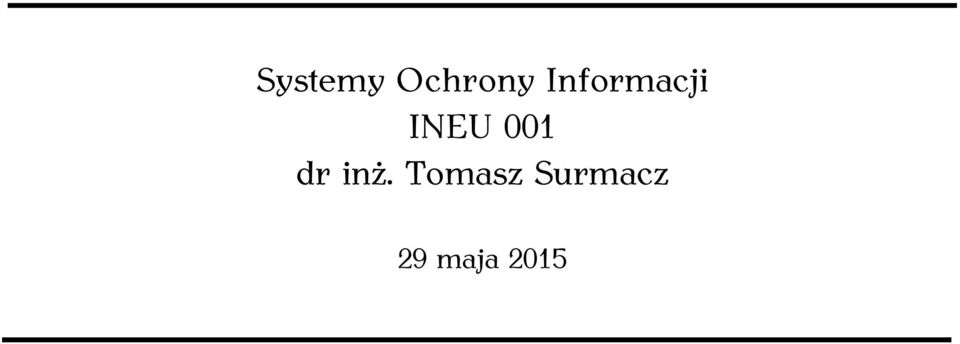 001 dr inż.