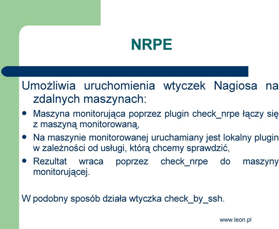 uruchamiany jest lokalny plugin w zależności od usługi, którą chcemy sprawdzić, Rezultat