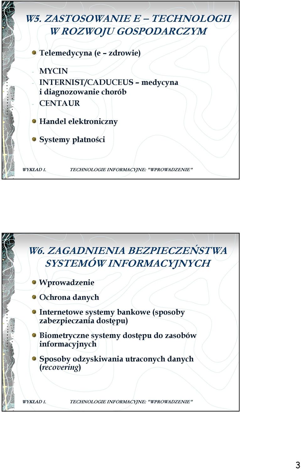 ZAGADNIENIA BEZPIECZEŃSTWA SYSTEMÓW INFORMACYJNYCH Wprowadzenie Ochrona danych Internetowe systemy bankowe