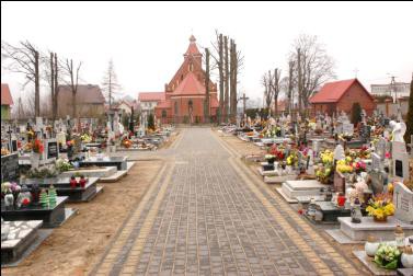 GEZ 1 1. NAZWA KARTA ADRESOWA ZABYTKU NIERUCHOMEGO CMENTARZ PRZYKOŚCIELNY, KAPLICA PRZEDPOGRZEBOWA, MUR CMENTARZA 2. MIEJSCOWOŚĆ ŁEBNO A 10.