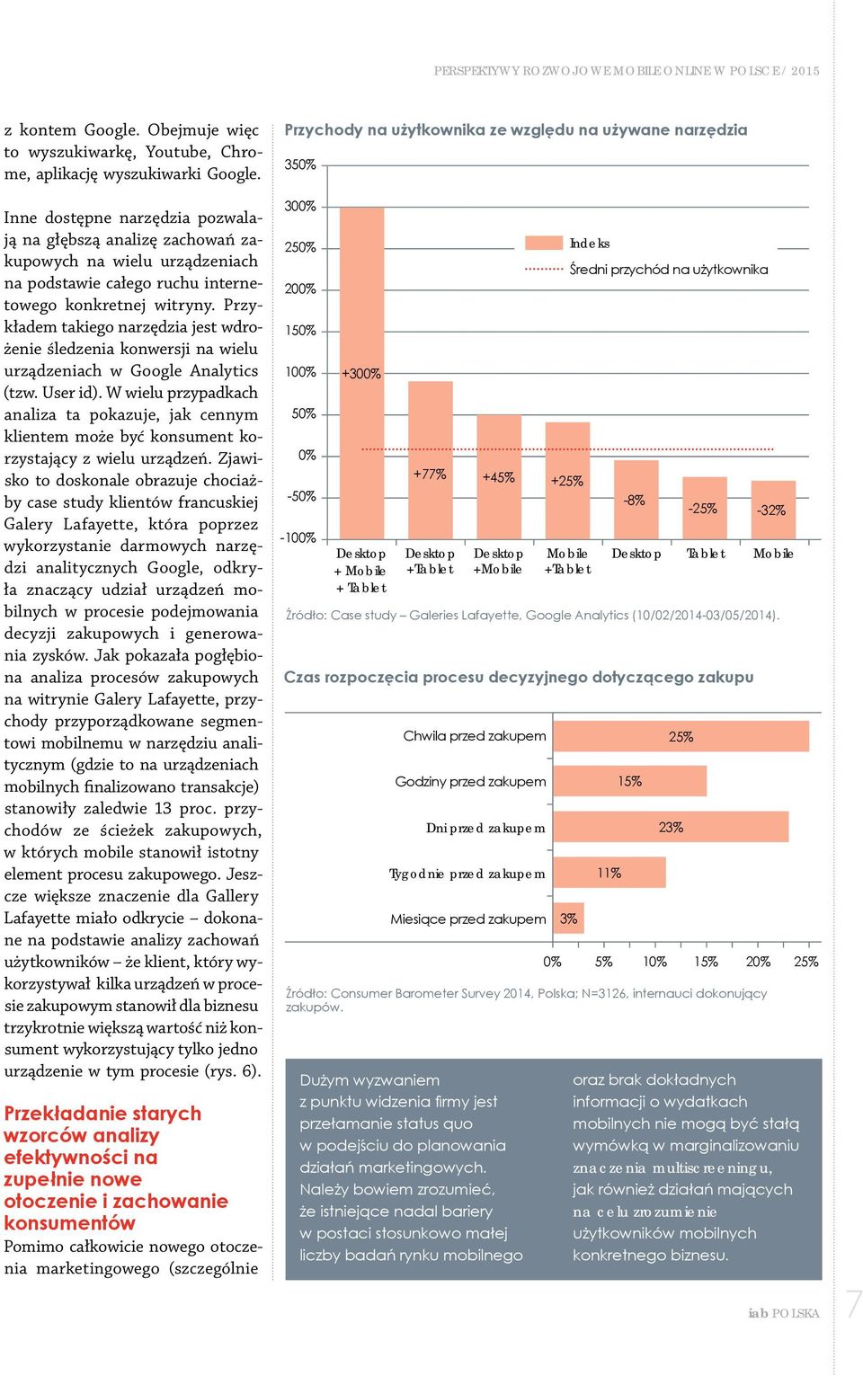 Przykładem takiego narzędzia jest wdrożenie śledzenia konwersji na wielu urządzeniach w Google Analytics (tzw. User id).