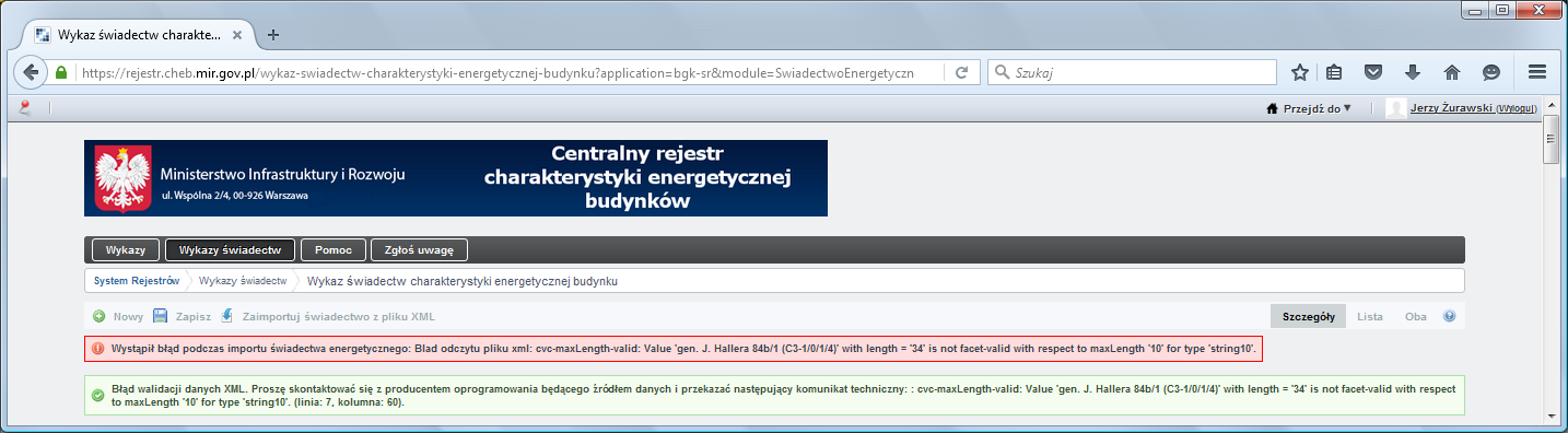 W takim przypadku należy je uzupełnić o zdjęcie budynku/lokalu, gminę i powiat, dokładnie zweryfikować i zatwierdzić.