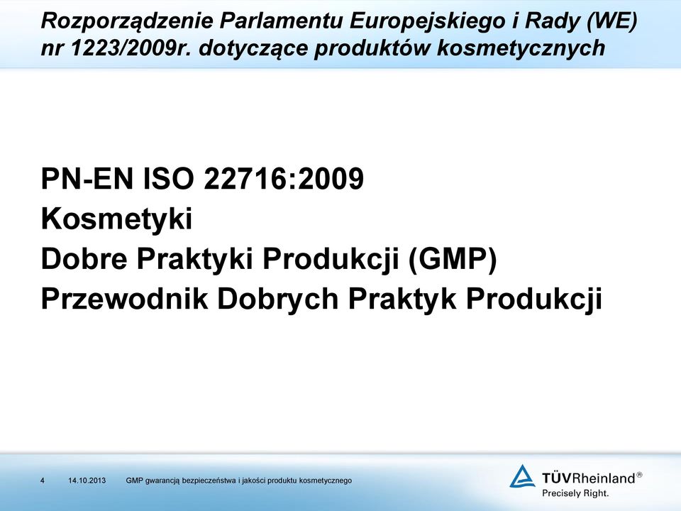 dotyczące produktów kosmetycznych PN-EN ISO