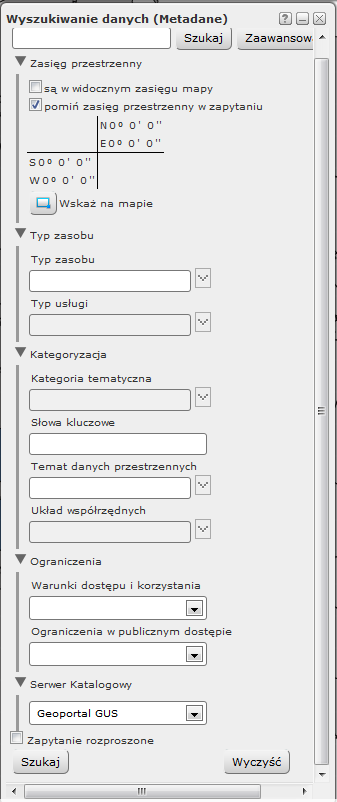 Jeżeli zapytanie zbudowane zostanie z kilku słów, w wynikach wyszukiwania znajdą się rekordy, które mogą zawierad wszystkie lub tylko jedno z wpisanych słów.