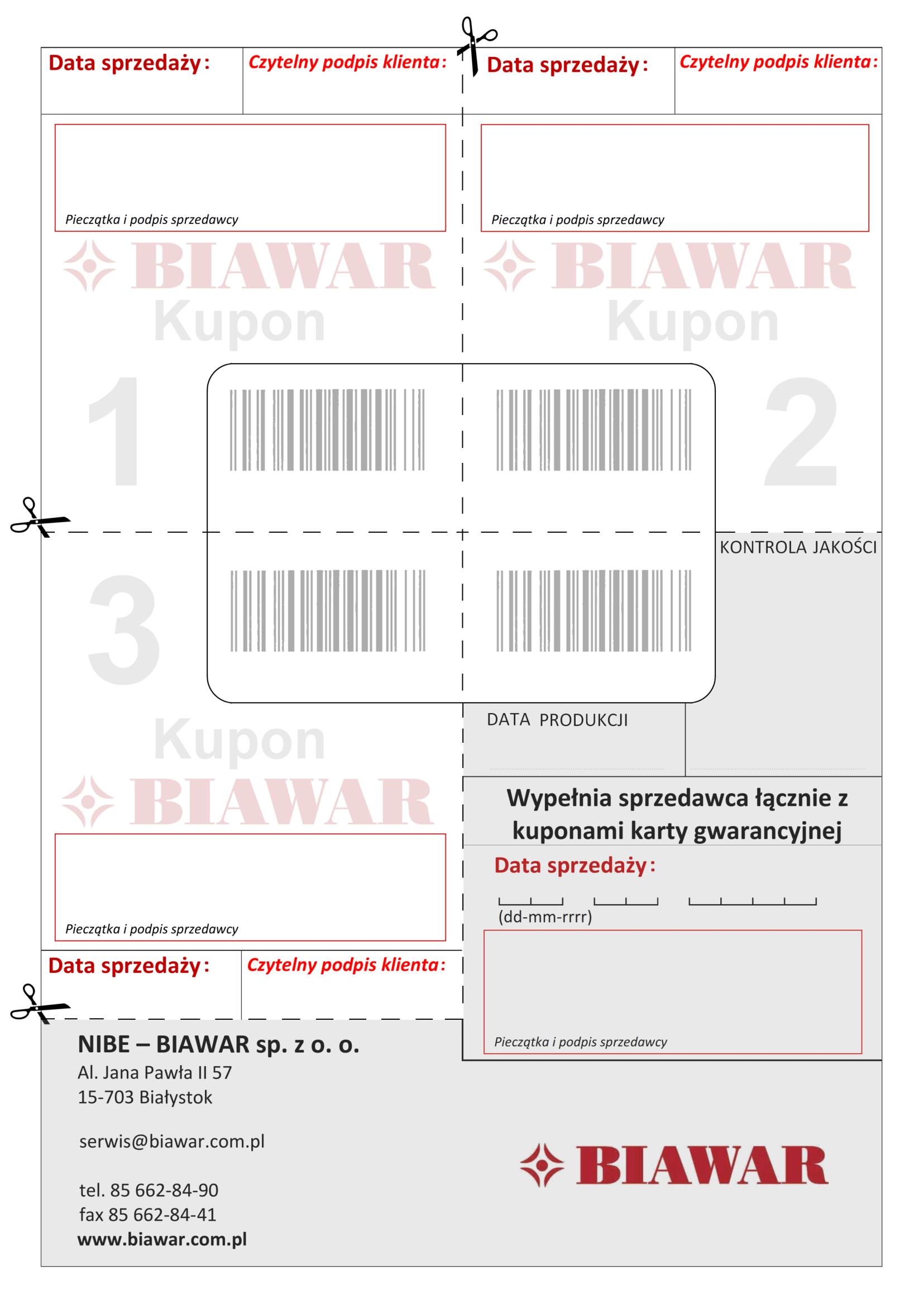 Instrukcja montażu i eksploatacji ogrzewaczy