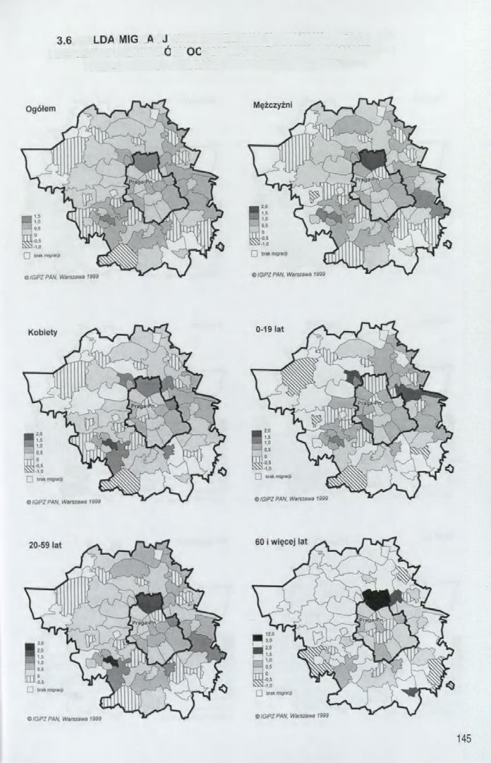 4.5.WSKAŹNIKIRUCHLIWOŚCI WOJEWÓDZTWA WARSZAWSKIEGO I DZIELNICY PRAGA