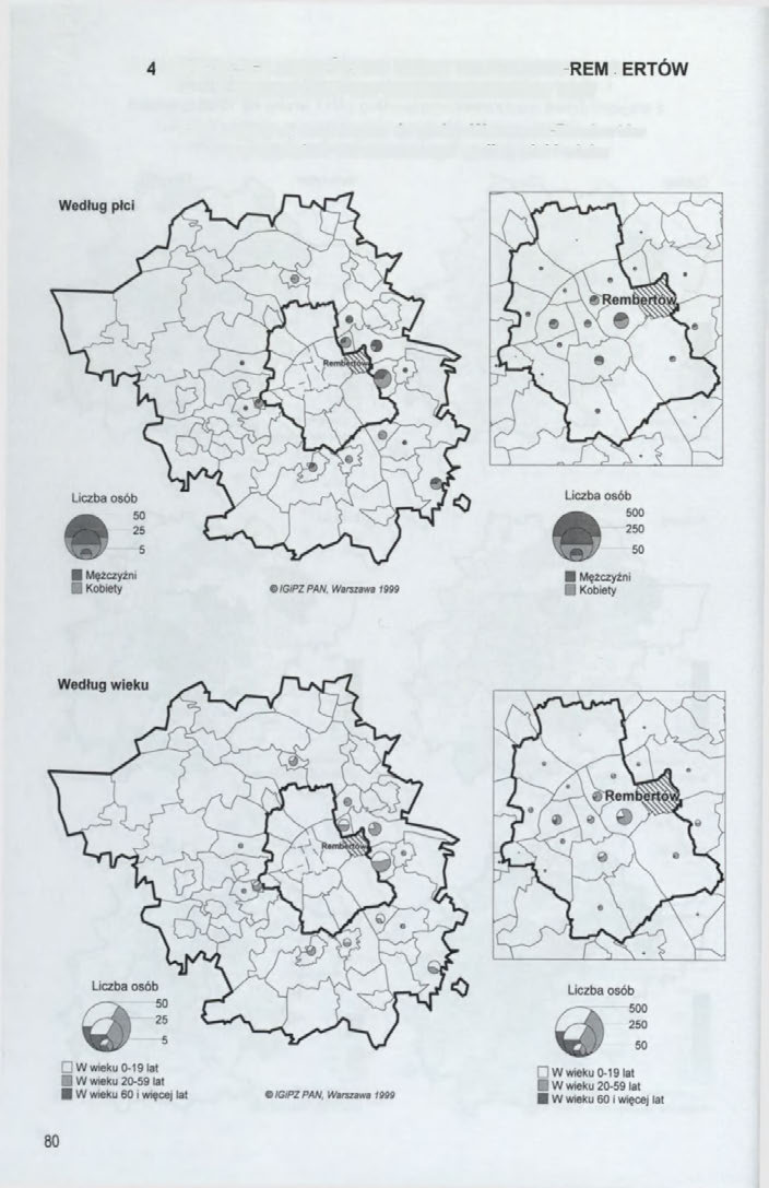 1.12. MIGRACJE LUDNOŚCI DO GMINY WARSZAWA-BIAŁOŁĘKA Z WOJEWÓDZTWA WARSZAWSKIEGO, 1995 1.14.1.