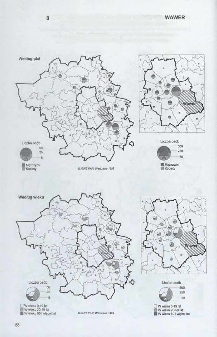 1.12. MIGRACJE LUDNOŚCI DO GMINY WARSZAWA-BIAŁOŁĘKA Z WOJEWÓDZTWA WARSZAWSKIEGO, 1995 1.18.