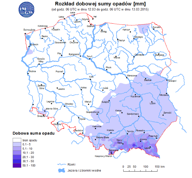 INFORMACJE HYDROLOGICZNO - METEOROLOGICZNE Stan