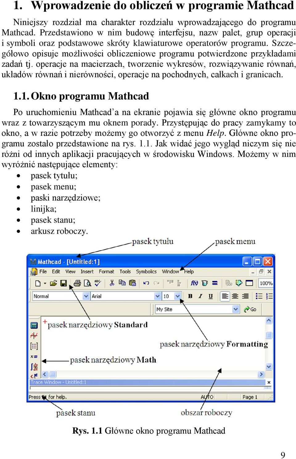 Szczegółowo opisuje możliwości obliczeniowe programu potwierdzone przykładami zadań tj.