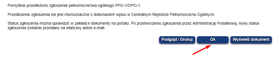 Krok 8 Rysunek 7 Sekcja DANE IDENTYFIKACYJNE ZAWARTE W PODPISIE NA PORTALU PODATKOWYM Pojawi się okno Podpis z sekcją DANE IDENTYFIKACYJNE ZAWARTE W PODPISIE NA PORTALU PODATKOWYM.