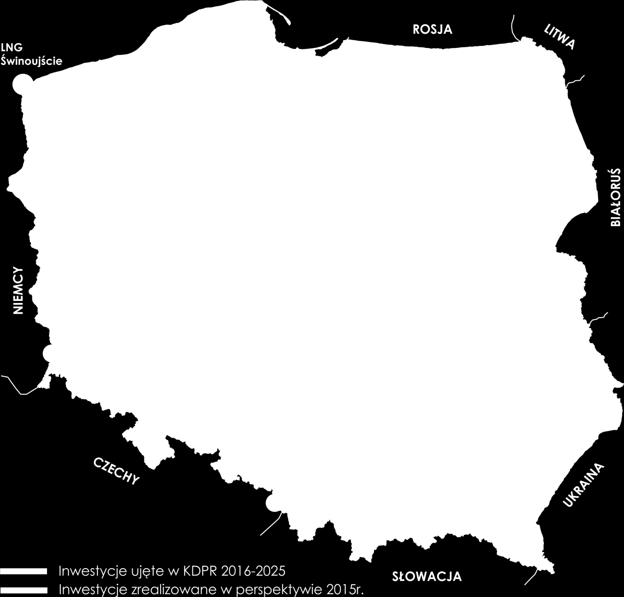 Inwestycje ujęte w KDPR na lata 2016-2025 Programy inwestycyjne zdefiniowane w Krajowym Dziesięcioletnim Planie Rozwoju (KDPR) na lata 2016-2025 stanowią kontynuację zamierzeń priorytetowych ujętych