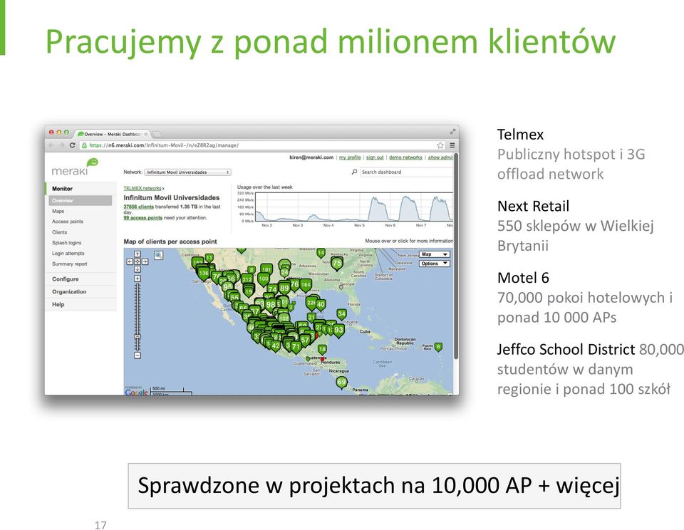 hotelowych i ponad 10 000 APs Jeffco School District 80,000 studentów w