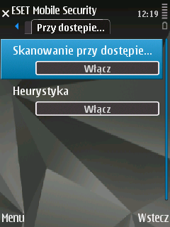 4. Skanowanie przy dostępie do pliku Moduł skanowania przy dostępie do pliku w czasie rzeczywistym sprawdza pliki, z których korzysta użytkownik.