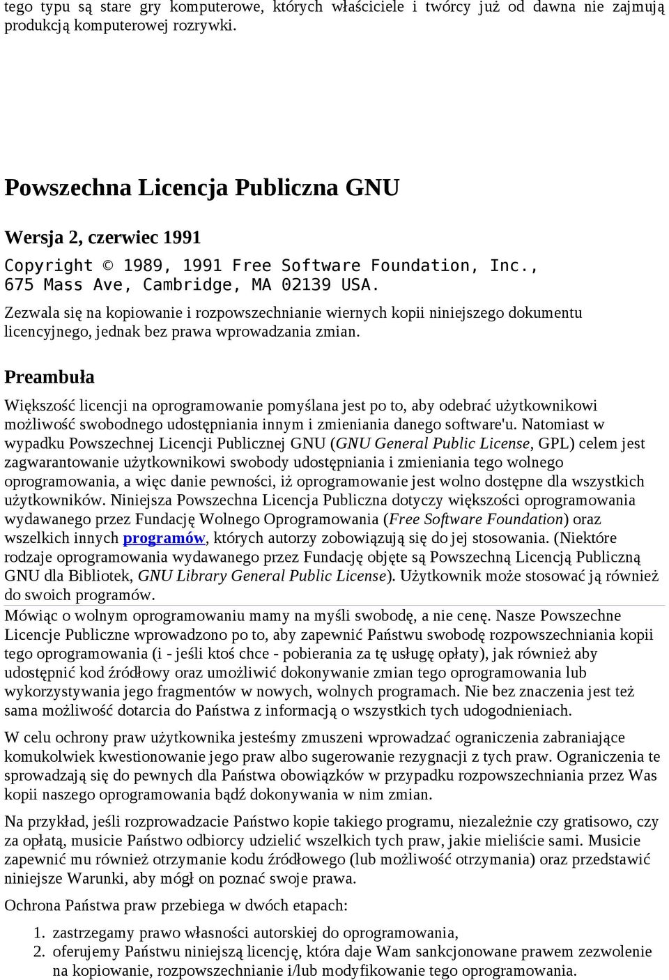 Zezwala się na kopiowanie i rozpowszechnianie wiernych kopii niniejszego dokumentu licencyjnego, jednak bez prawa wprowadzania zmian.