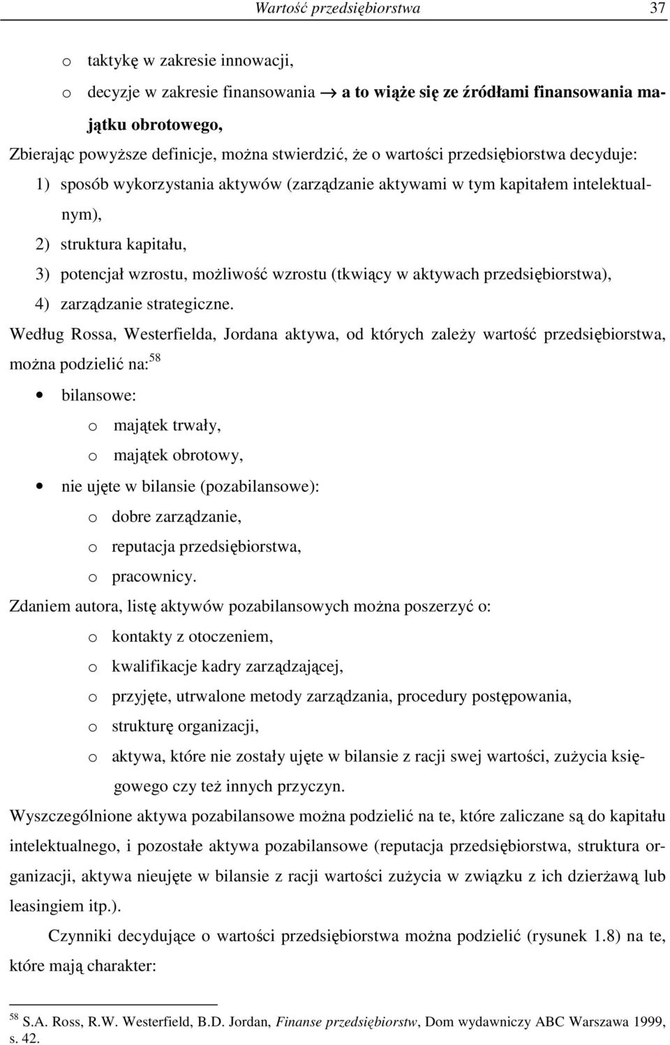 przedsiębiorstwa), 4) zarządzanie strategiczne.