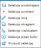 Po wprowadzeniu zapytania kliknij "Walidacja", jeśli zapytanie zostało sformułowane poprawnie pojawi się komunikat. 2.3.