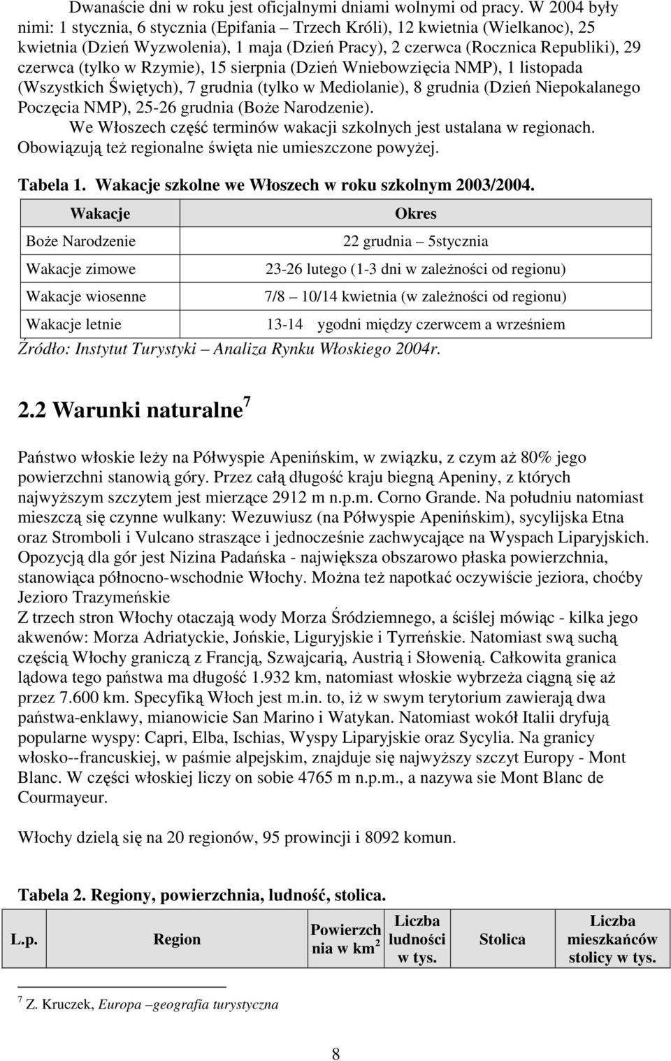 Rzymie), 15 sierpnia (Dzień Wniebowzięcia NMP), 1 listopada (Wszystkich Świętych), 7 grudnia (tylko w Mediolanie), 8 grudnia (Dzień Niepokalanego Poczęcia NMP), 25-26 grudnia (BoŜe Narodzenie).