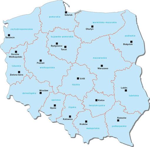 Znajomość miast i regionów w Polsce cudzoziemcy Proszę zaznaczyć,