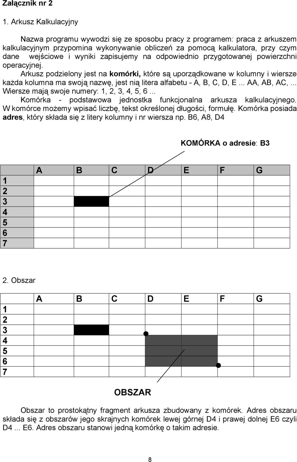 zapisujemy na odpowiednio przygotowanej powierzchni operacyjnej.