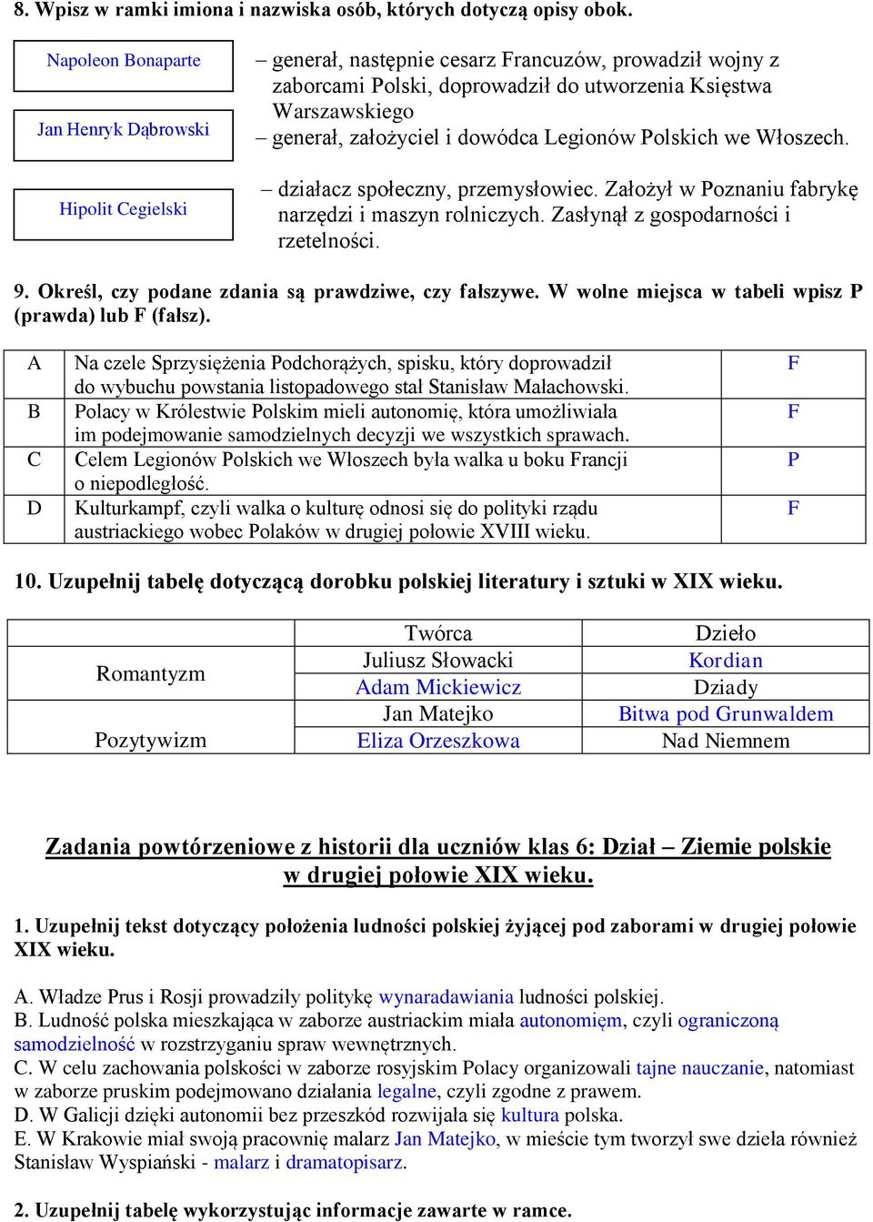 i dowódca Legionów Polskich we Włoszech. działacz społeczny, przemysłowiec. Założył w Poznaniu fabrykę narzędzi i maszyn rolniczych. Zasłynął z gospodarności i rzetelności. 9.