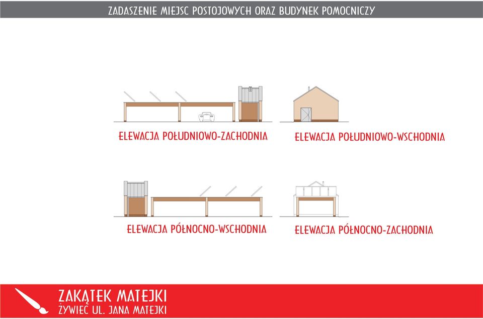 ELEWACJA POŁUDNIOWO-WSCHODNIA ELEWACJA