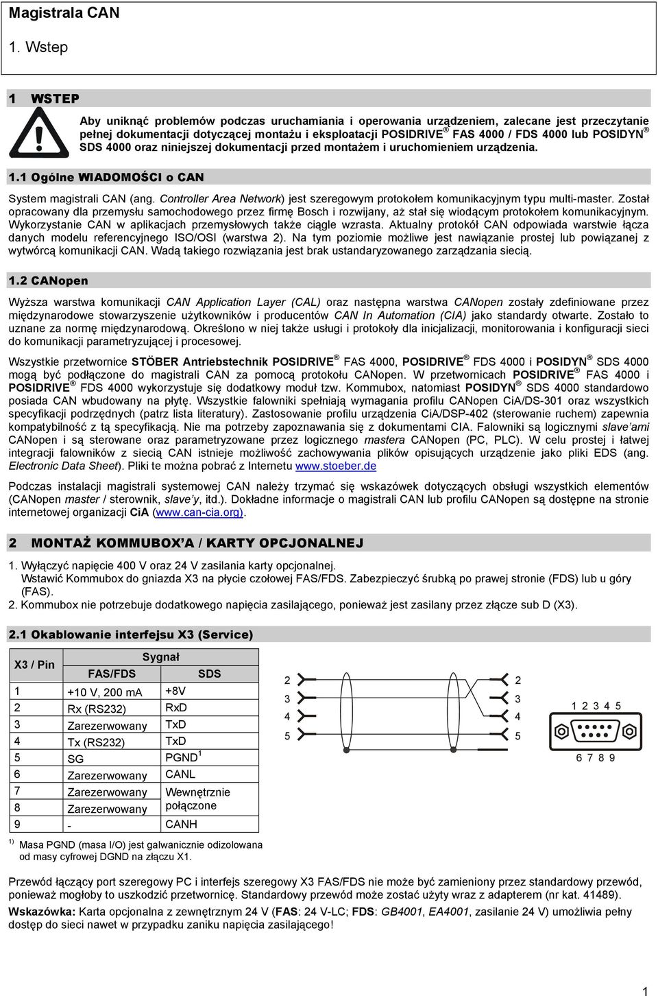 Controller Area Network) jest szeregowym protokołem komunikacyjnym typu multi-master.