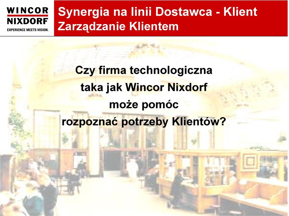 technologiczna taka jak Wincor