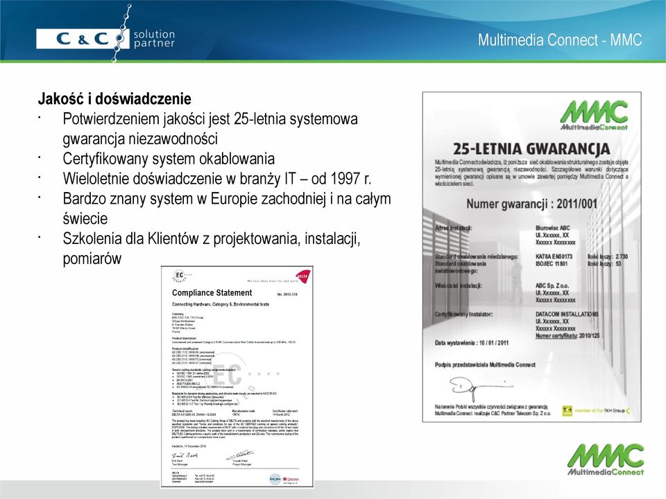 Wieloletnie doświadczenie w branży IT od 1997 r.