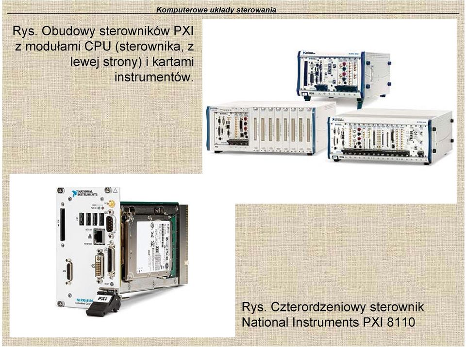 kartami instrumentów. Rys.