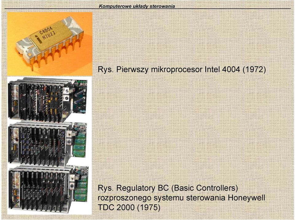 Regulatory BC (Basic Controllers)