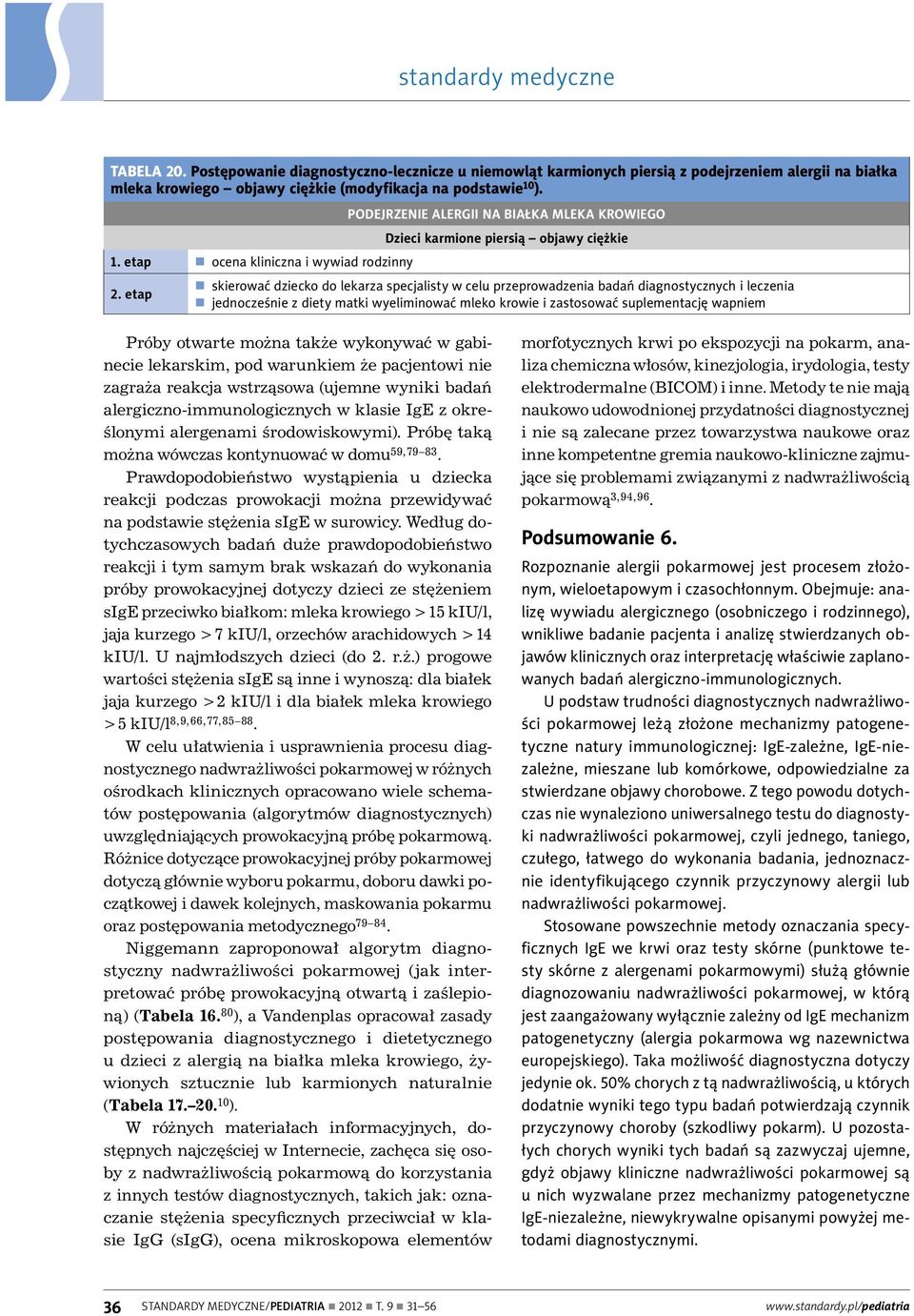 etap PODEJRZENIE ALERGII NA BIAŁKA MLEKA KROWIEGO Dzieci karmione piersią objawy ciężkie skierować dziecko do lekarza specjalisty w celu przeprowadzenia badań diagnostycznych i leczenia jednocześnie