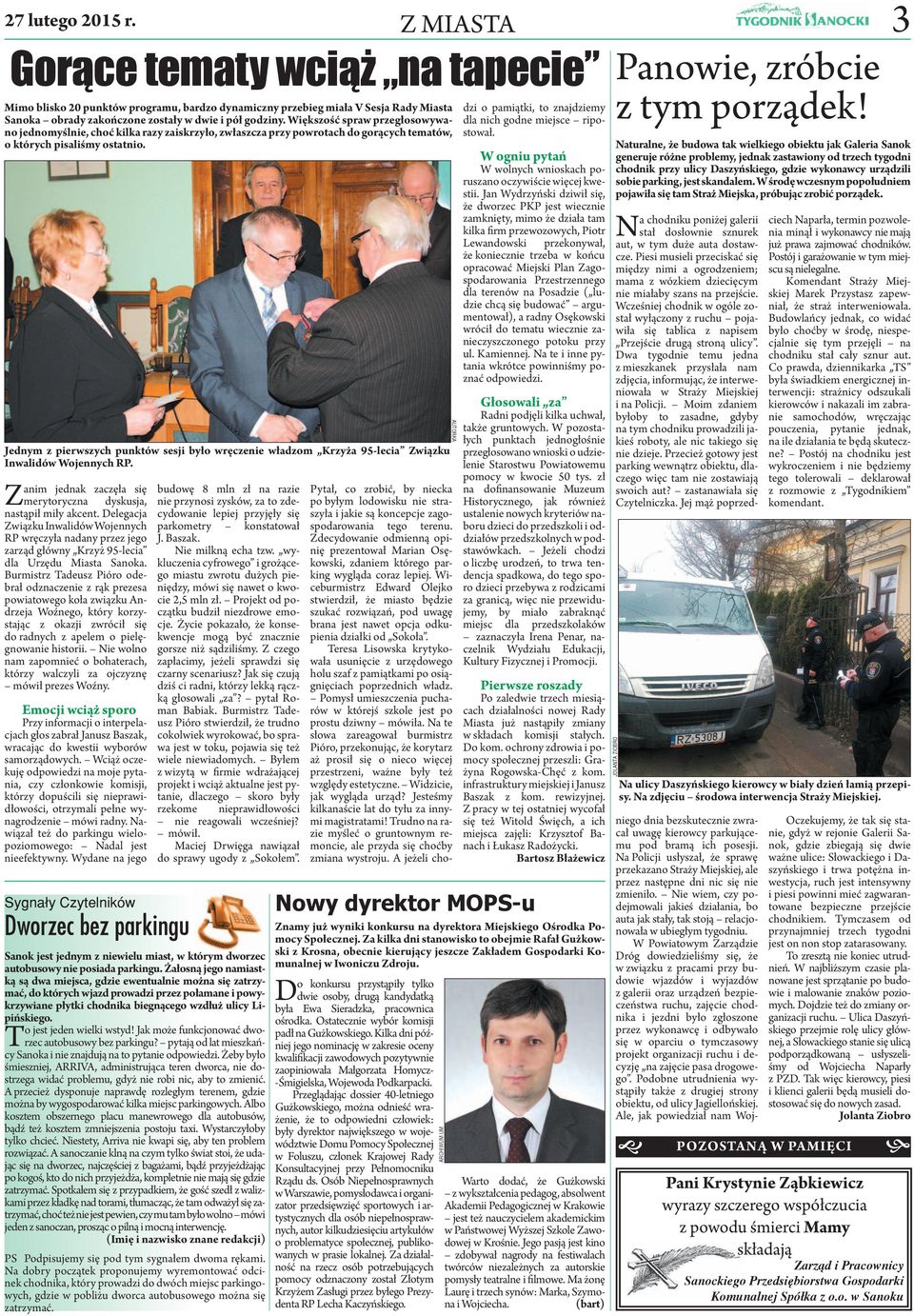 To jest jeden wielki wstyd! Jak może funkcjonować dworzec autobusowy bez parkingu? pytają od lat mieszkańcy Sanoka i nie znajdują na to pytanie odpowiedzi.