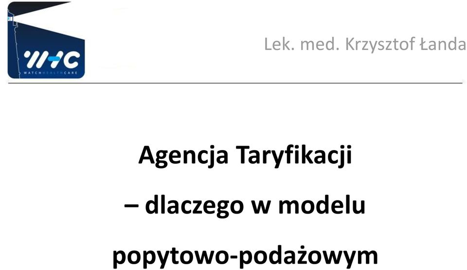 Agencja Taryfikacji