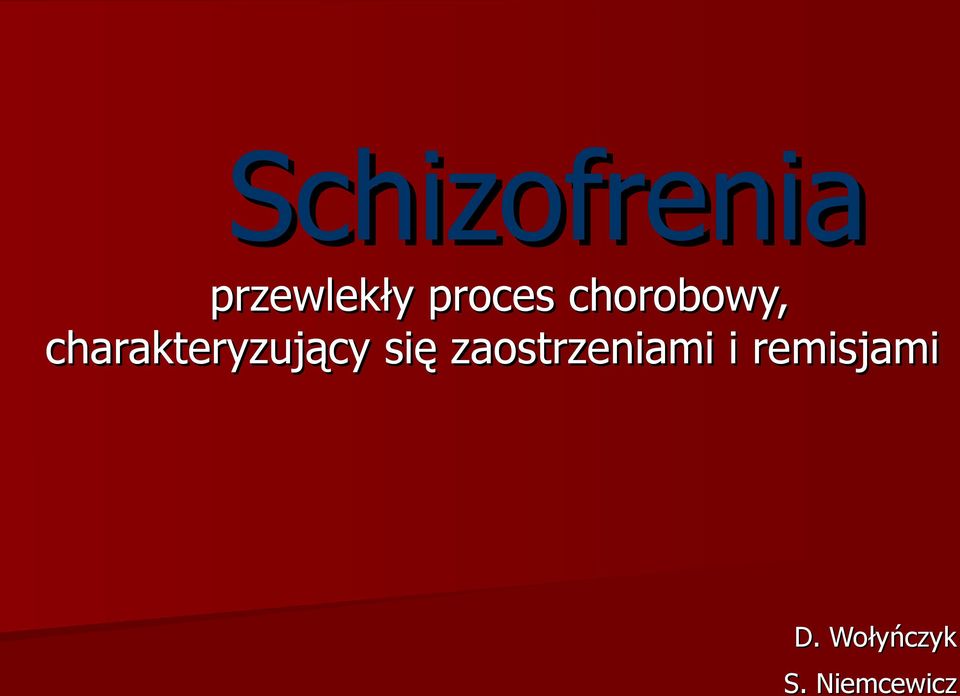 charakteryzujący się