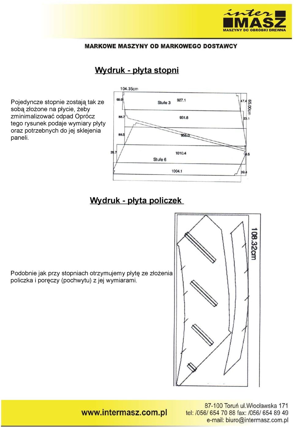 potrzebnych do jej sklejenia paneli.