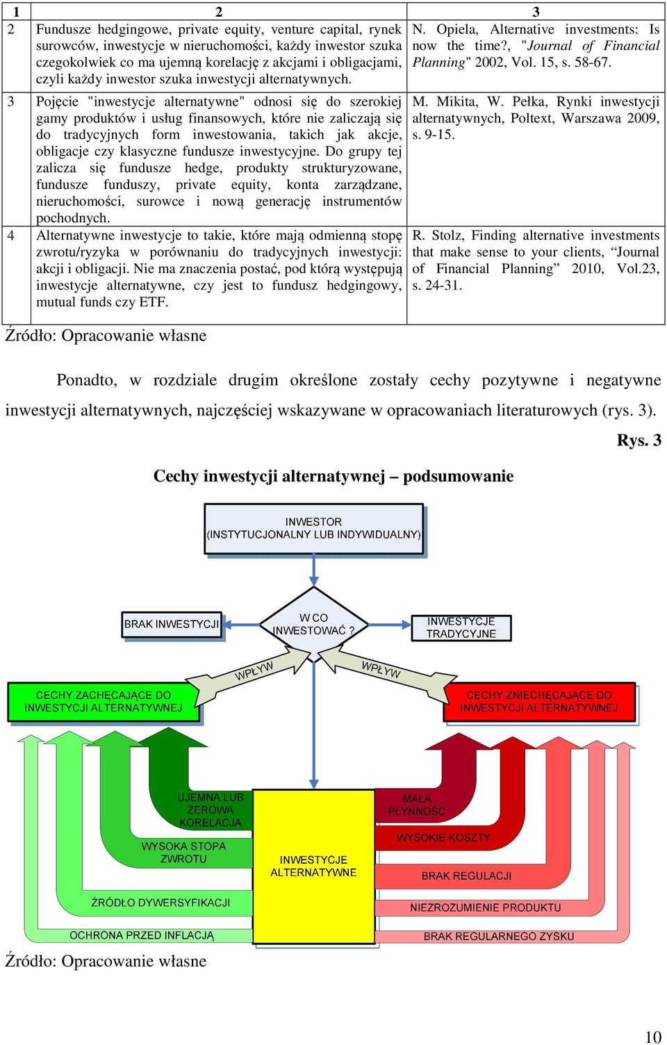 3 Pojęcie "inwestycje alternatywne" odnosi się do szerokiej gamy produktów i usług finansowych, które nie zaliczają się do tradycyjnych form inwestowania, takich jak akcje, obligacje czy klasyczne