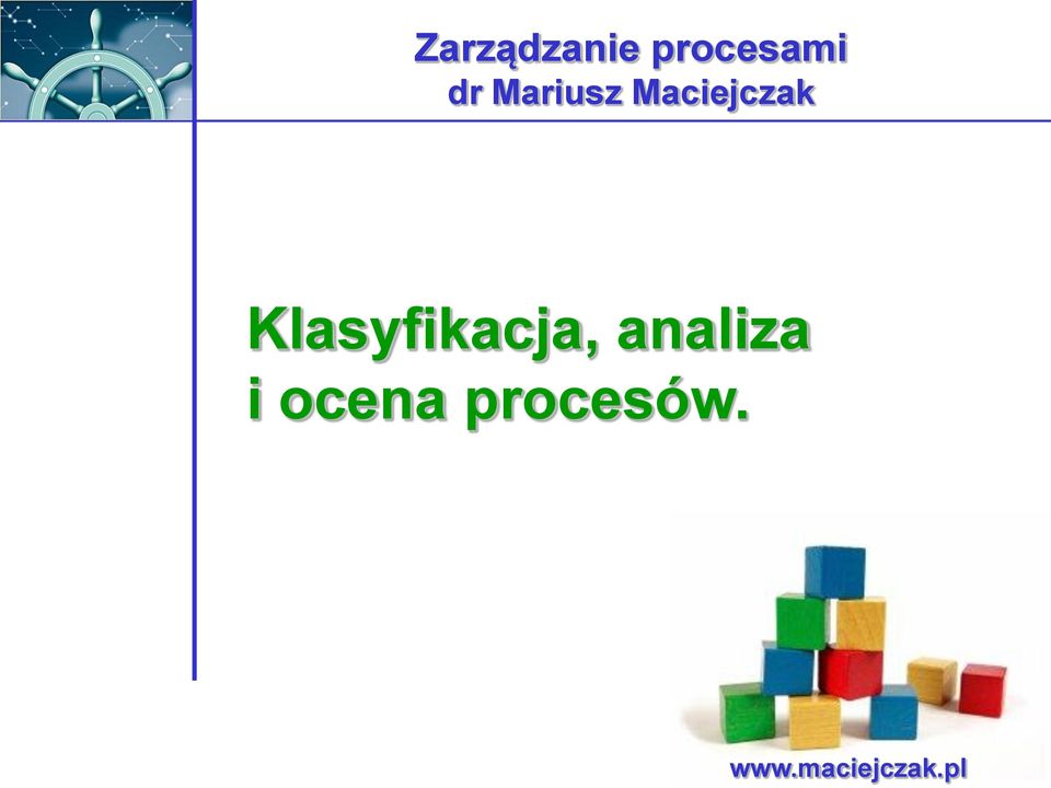 Klasyfikacja, analiza i