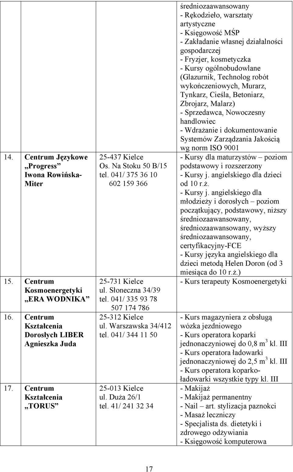 Duża 26/1 tel.