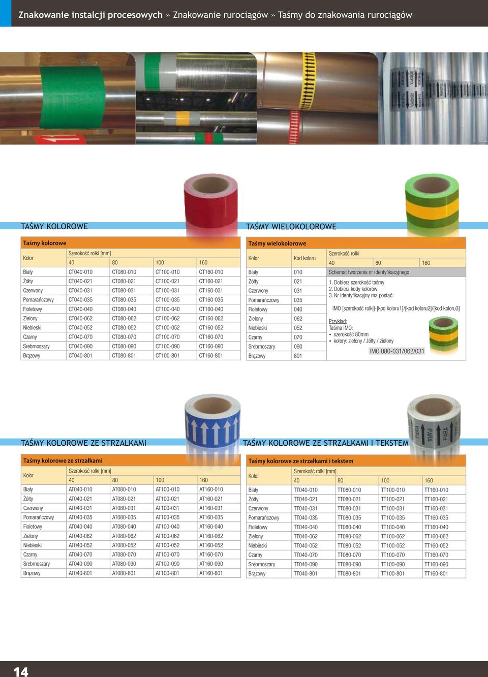 CT160-040 Zielony CT040-062 CT080-062 CT100-062 CT160-062 Niebieski CT040-052 CT080-052 CT100-052 CT160-052 Czarny CT040-070 CT080-070 CT100-070 CT160-070 Srebrnoszary CT040-090 CT080-090 CT100-090