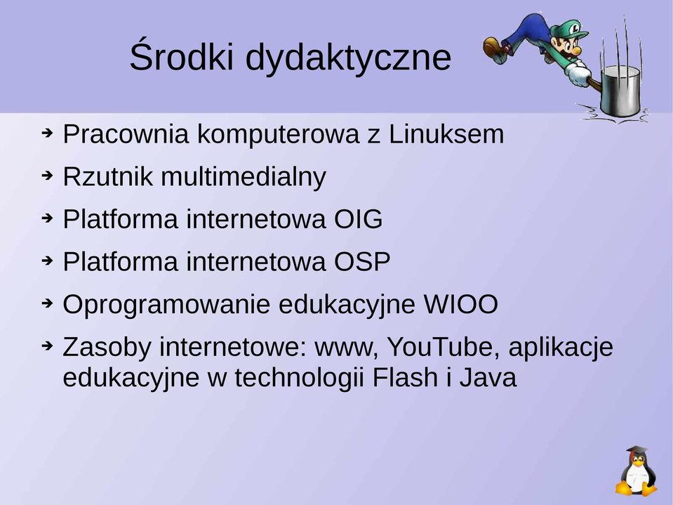internetowa OSP Oprogramowanie edukacyjne WIOO Zasoby