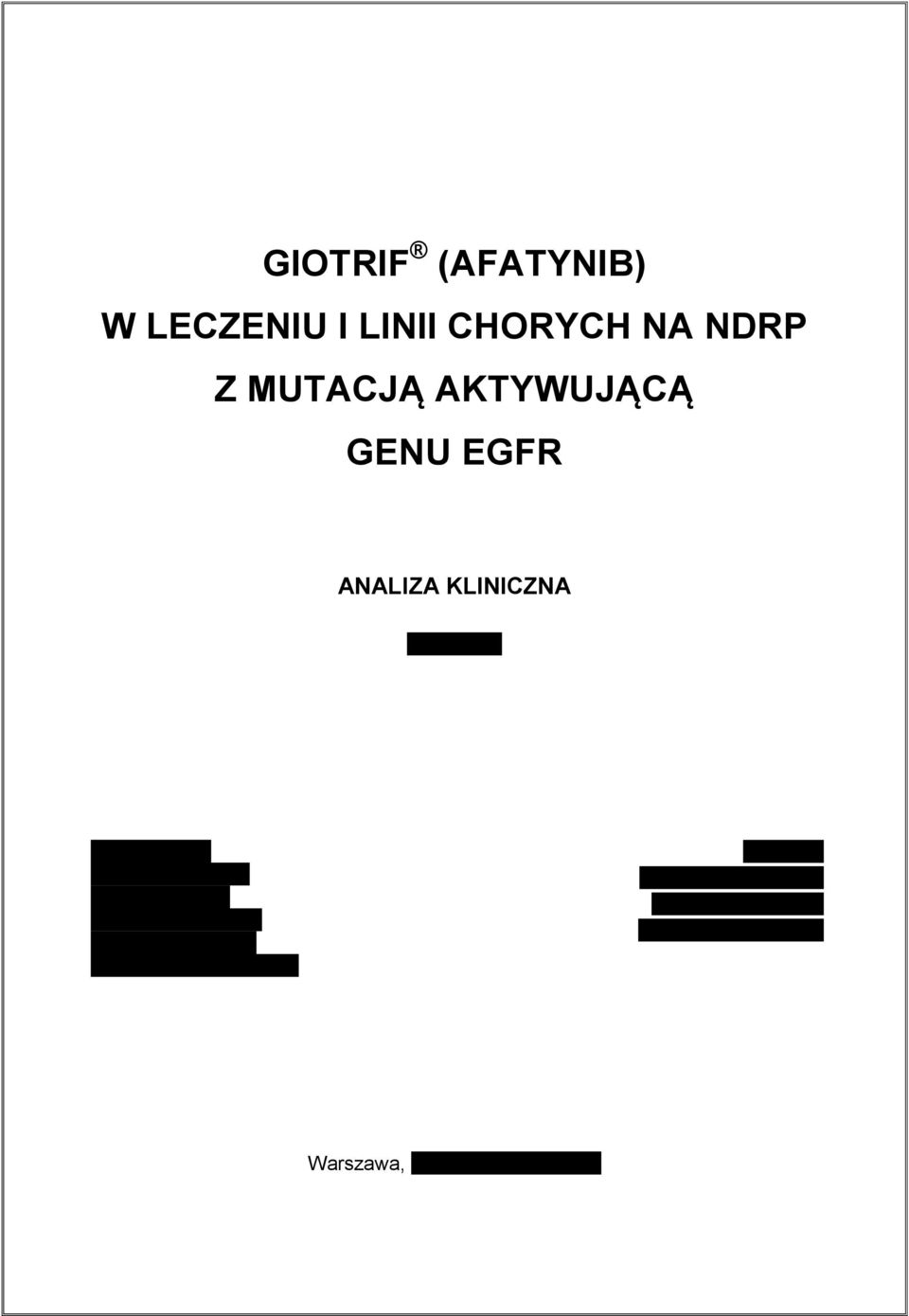 NDRP Z MUTACJĄ AKTYWUJĄCĄ